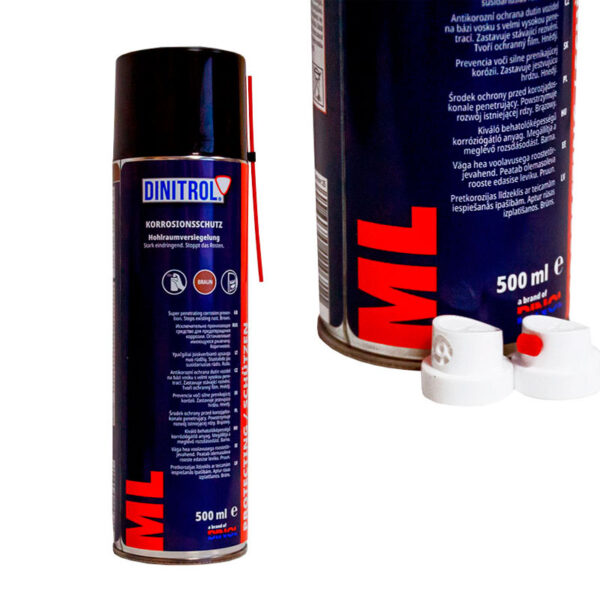 Антикор для скрытых полостей Dinitrol ML (Аэрозоль 500 ml)