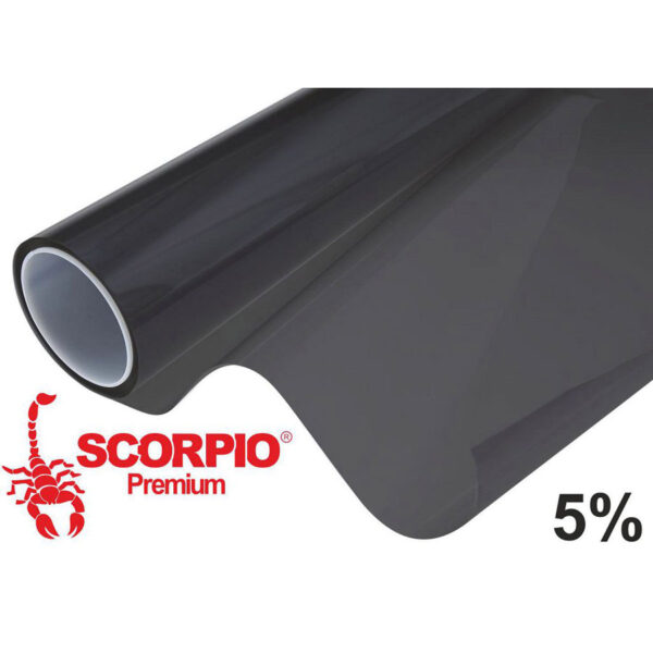 Тонировочная пленка SCORPIO HP Carbon LR (BLACK) 5% (Low Reflective)