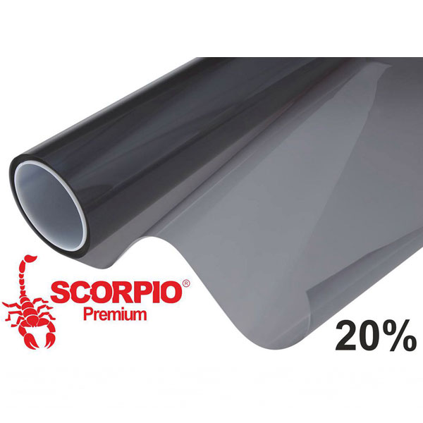 Тонировочная пленка SCORPIO HP Carbon LR (BLACK) 20% (Low Reflective)